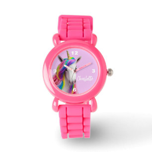 Colorful Cute Unicorn Watch for Little Girl 	
