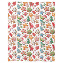 Colorful Cute Watercolor Christmas Cookies