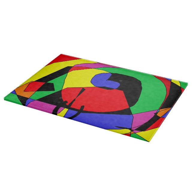 Colorful Cutting Board Multicolor (Corner)