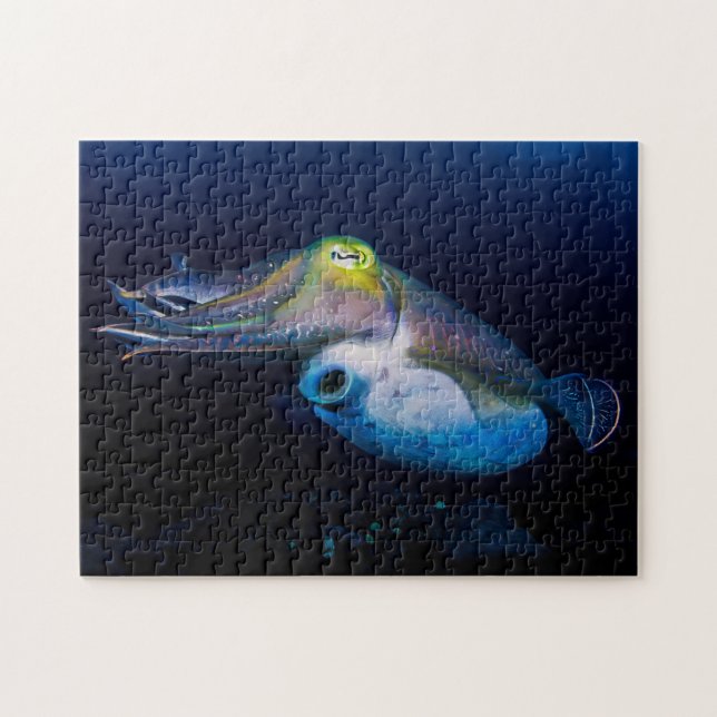 Colorful Cuttlefish Jigsaw Puzzle (Horizontal)