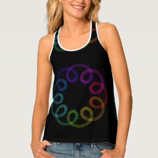 Colorful Cyclical Harmonies Tank Top