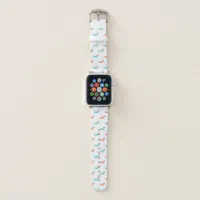 Colorful Dachshund Apple Watch Band Zazzle