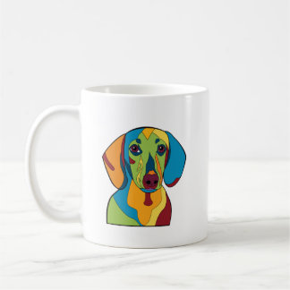 Colorful Dachshund Mug