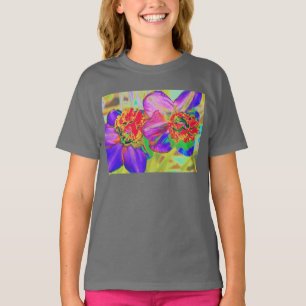 Colorful daffodil tee