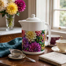 Colorful Dahlia Flowers