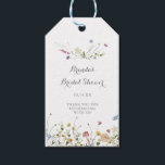 Colorful Dainty Wild Flowers Bridal Shower Gift Tags<br><div class="desc">These colorful dainty wild flowers bridal shower gift tags are perfect for a rustic wedding shower. The design features hand-painted watercolor beautiful pink,  blush,  blue,  navy,  yellow,  purple and green wild flowers.</div>