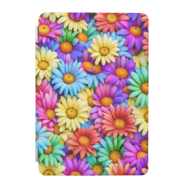Colorful Daisies #49 -  iPad Mini Cover (Front)