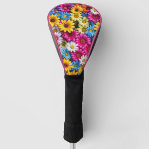 Colorful Daisies #55 - Golf Head Covers