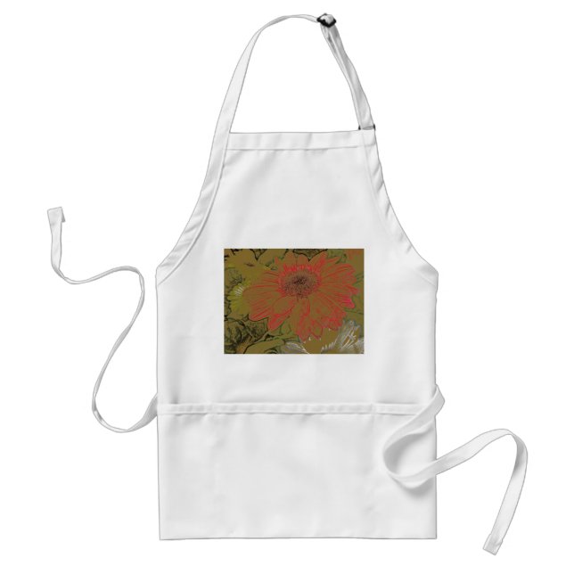 Colorful Daisies Apron (Front)