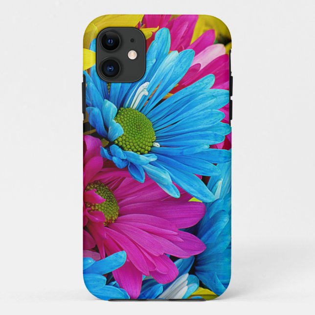 Colorful Daisies Case-Mate iPhone Case (Back)