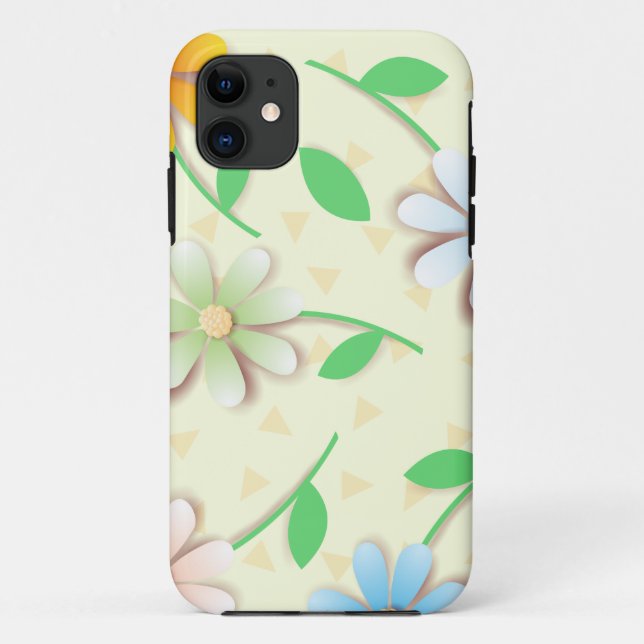 Colorful daisies, iPhone 5 case (Back)
