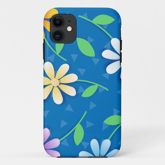 Colorful daisies, iPhone 5 case (Back)