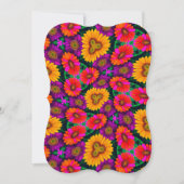 Colorful Daisy Bouquet Pattern (Front)