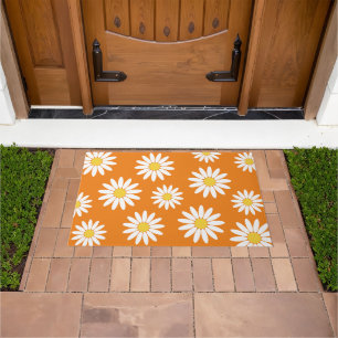 Colorful Daisy Doormat