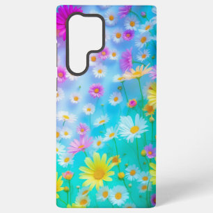Colorful Daisy Dream, breathtaking array Samsung Galaxy S22 Ultra Case