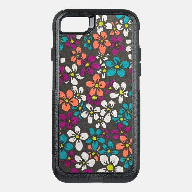Colorful Daisy Otterbox iPhone Case (Back)