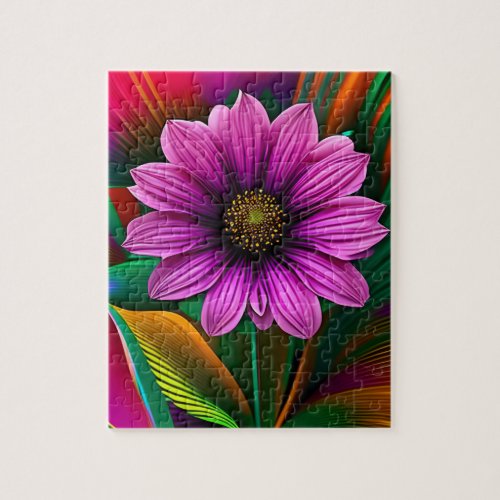 Colorful Daisy Puzzle