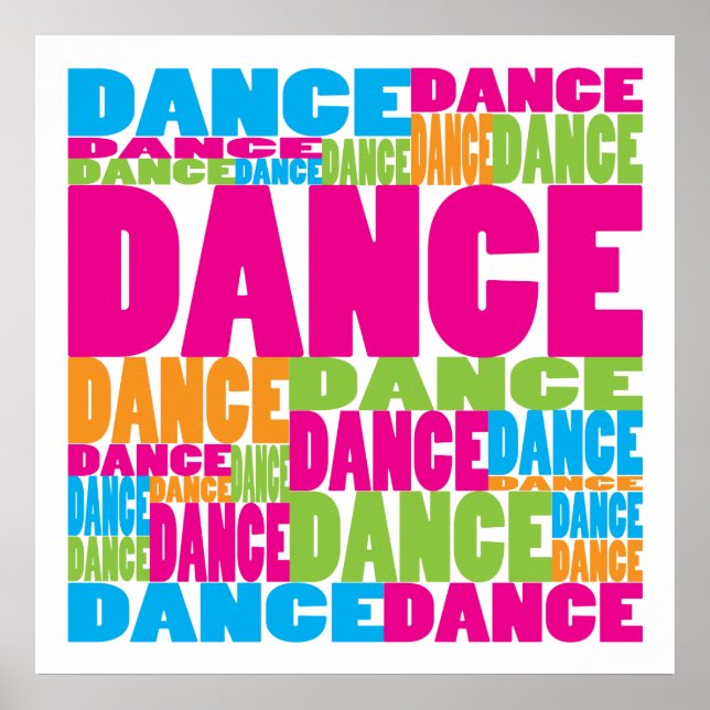 Colorful Dance Poster (Front)