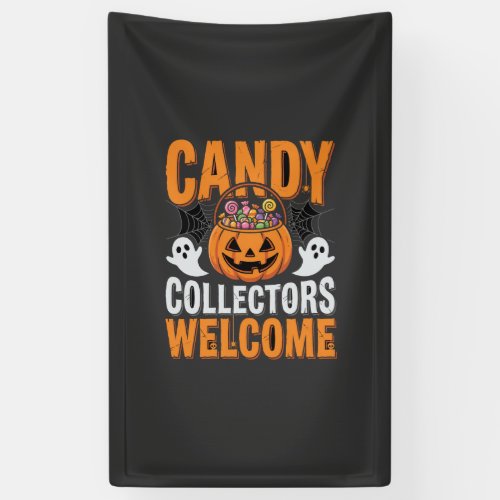 Colorful Dancing Skeletons Halloween Party Banner