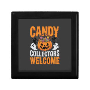 Colorful Dancing Skeletons Halloween Party Gift Box