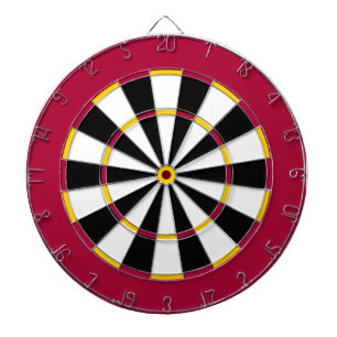 Colorful Dart Board in Arizona Colors