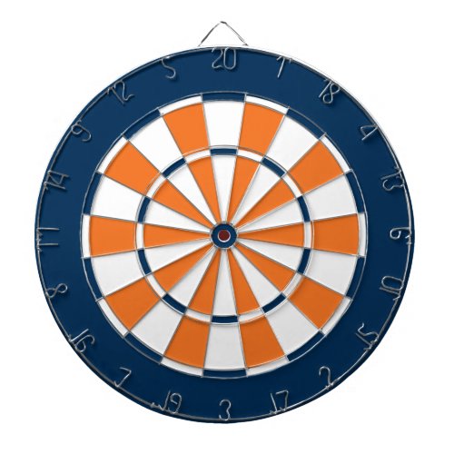 Colorful Dart Board in Chicago colors