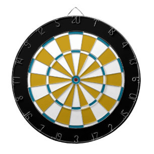 Colorful Dart Board in Jacksonville colors