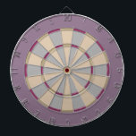 Colorful Dart Board in Mauve Neutrals<br><div class="desc">Dart board in cool colors instead of the usual red and black (or a photo where you can't see the targets).
 This is great for the game room or a teens bedroom.
 Colors range from crazy to subdued so you are sure to find the right fit.</div>
