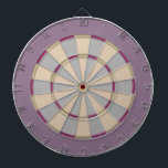 Colorful Dart Board in Mauve Neutrals<br><div class="desc">Dart board in cool colors instead of the usual red and black (or a photo where you can't see the targets).
 This is great for the game room or a teens bedroom.
 Colors range from crazy to subdued so you are sure to find the right fit.</div>