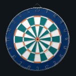 Colorful Dart Board in Miami colors<br><div class="desc">Dart board in Miami colors.</div>