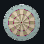 Colorful Dart Board in Muted Tones with color pop<br><div class="desc">Dart board in cool colors instead of the usual red and black (or a photo where you can't see the targets).
 This is great for the game room or a teens bedroom.
 Colors range from crazy to subdued so you are sure to find the right fit.</div>