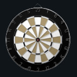Colorful Dart Board in New Orleans colors<br><div class="desc">Dart board in New Orleans colors.</div>