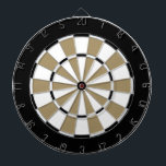 Colorful Dart Board in New Orleans colors<br><div class="desc">Dart board in New Orleans colors.</div>