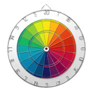 Colorful Dart Board Rainbow
