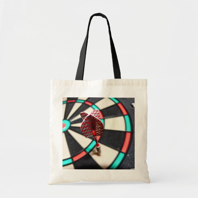 Colorful Dartboard Tote Bag (Front)