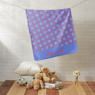 Colorful Daughter Name Blanket With Baby Name On I
