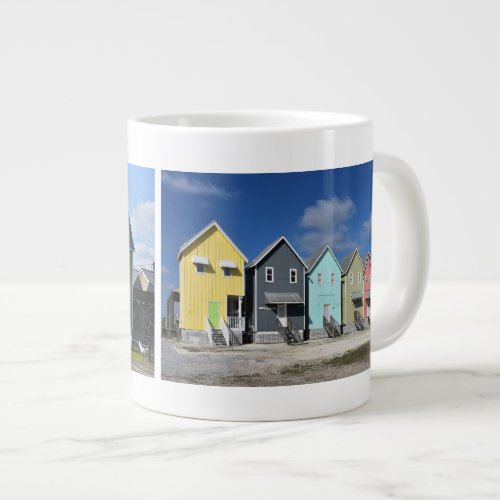 Colorful Dauphin Island Houses Alabama Giant Coffee Mug