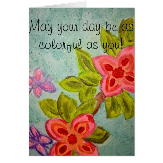colorful day cards (Front)