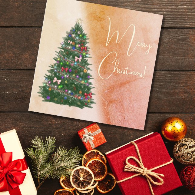 Colorful decorated christmas tree  (Creator Uploaded)