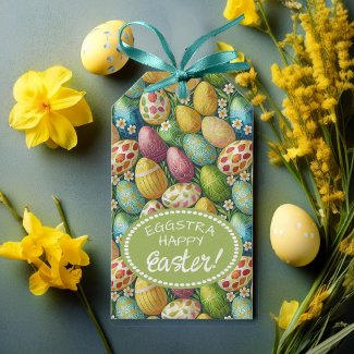 Colorful Decorated Easter Eggs ID1012