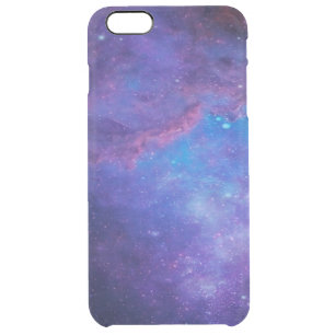 Colorful Deep Space Background Clear iPhone 6 Plus Case