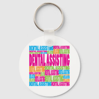 Colorful Dental Assisting Keychain