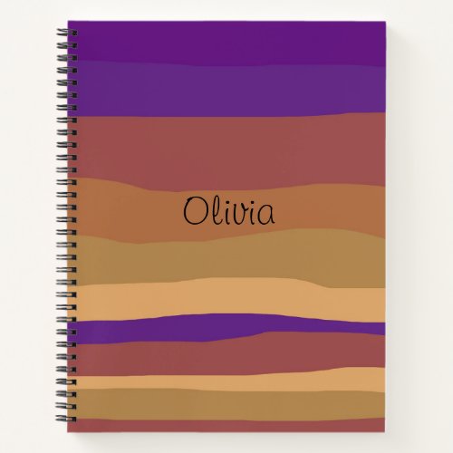 Colorful Desert11 Notebook