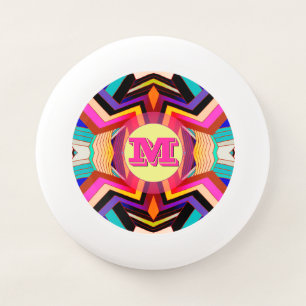 Colorful Design and Monogram Wham-O Frisbee