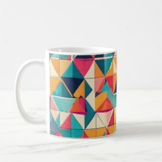 Colorful design, cute, fun coffee mug