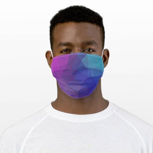 Colorful Design Face Mask (Worn)