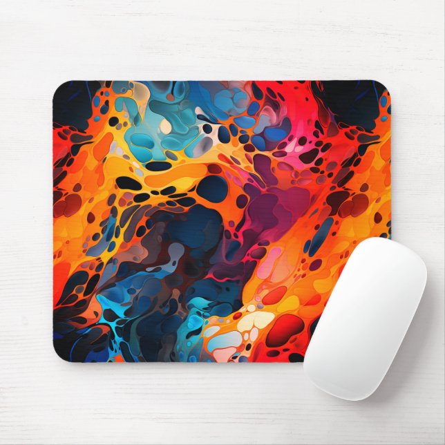 Colorful Design Mouse Pad (With Mouse)