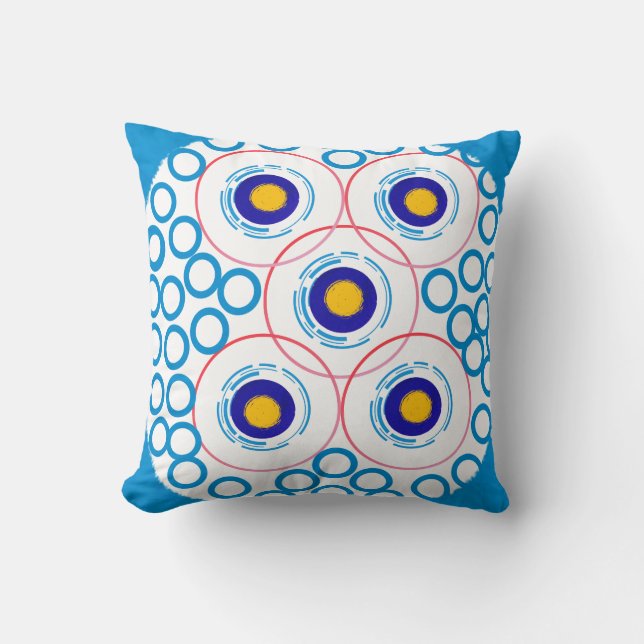 colorful design pillows (Front)