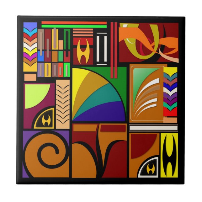 Colorful Designer Tiles (Front)