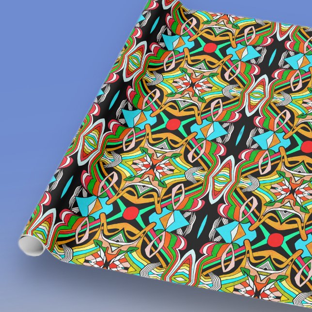 Colorful Designs Wrapping Paper (Creator Uploaded)
